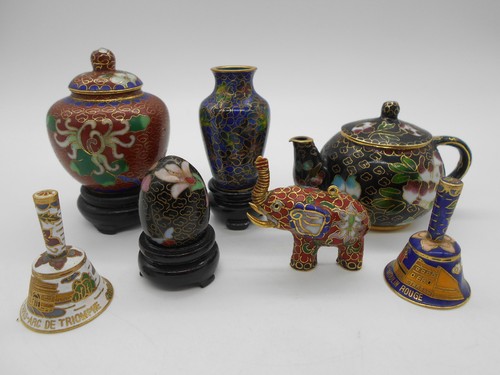 Lot miniature cloche - lot, 7