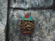 Pendentif Rudraksha ethnique