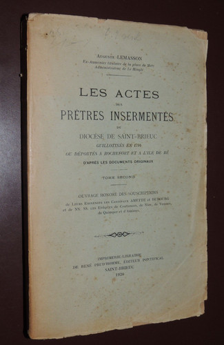 Actes des prêtres