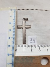 CROIX  PENDENTIF EN ARGENT