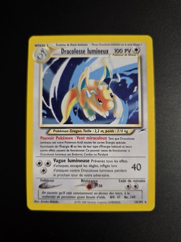 Carte pokémon dracolosse - carte,