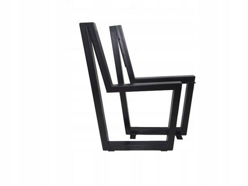 Pieds banc acier - de,