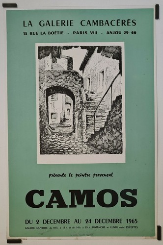 Camos peintre provençal - camos, le