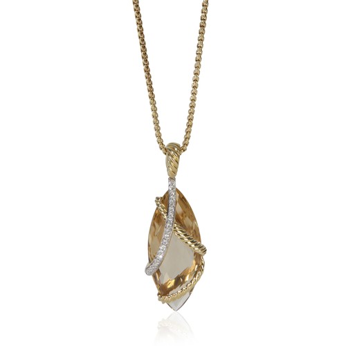 Pendentif david yurman or - pendentif,