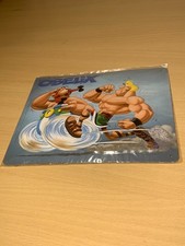 Plaque métal Obélix déco relief 21×15 cm – Astérix BD vintage neuve sous blister