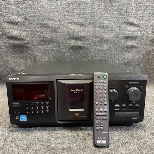 Sony cdp cx355 megastorage 300 - cdp-cx355,