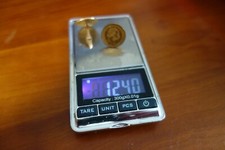 PAIRE PIECES 4 Florin 10 Francs, 1892, MONTE EN BOUTONS DE MANCHETTE