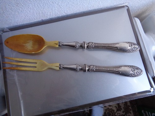 Ancien couvert service - ancien, a
