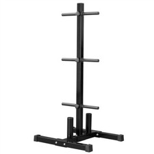 Support pour Poids Disques Support de Barre d'Haltère Fitness Max 400 kg 28mm