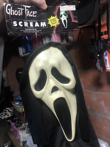 Scream ghostface mask black - ghostface,