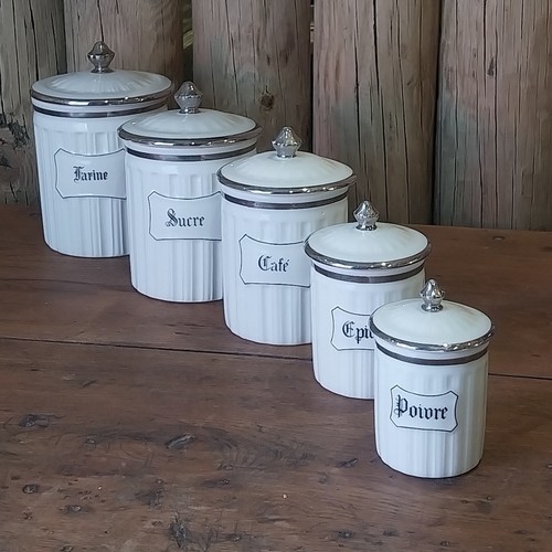 Pots epices porcelaine - pots,