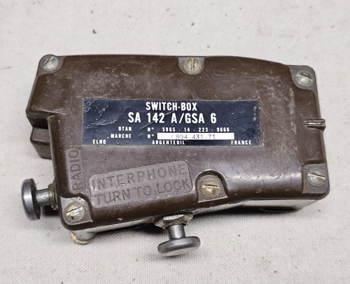 Switch box 142 gsa - sa, a/gsa