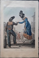 Passez Payez par Debucourt Philibert Louis (1755 – 1832) d'après Carle Vernet