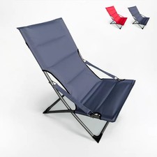 Chaise longue pliante de plage