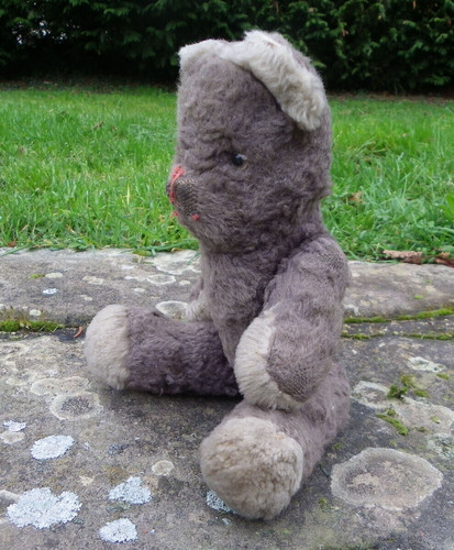 Ours peluche ancien 31 cm - ours,