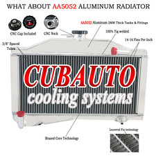 2-Rangées Radiateur pour Morris Minor 1000 948/1098 55-71 1967 Aluminium FR