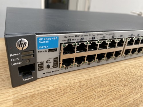 Switch aruba ports - hp,