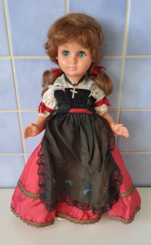 Ancienne poupee bella cm - poupee,