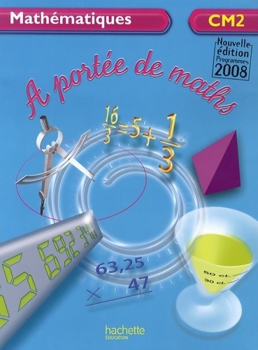 Portée maths cm2 livre - maths,