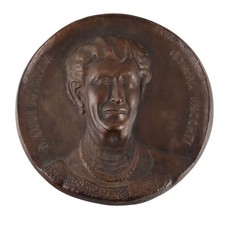 Tuile Ancienne Bronze Femme