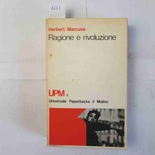 Herbert Marcuse Livre-Sense Et Révolution 1974 Upm Il Moulin Universel