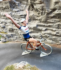 CYCLISTE vintage Roger Bahamontes Margnat Paloma Tour de France miniature 1/32e