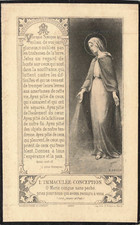 RELIGIOSA IMAGE PIEUSE FAIRE PART DE DECES 1937-1940 PERE ET FILS?