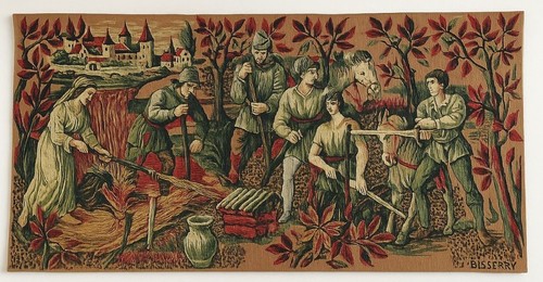 Tapisserie aubusson four - tapisserie, du
