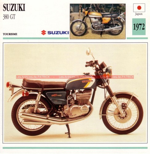 Suzuki 380 gt380 - gt380,