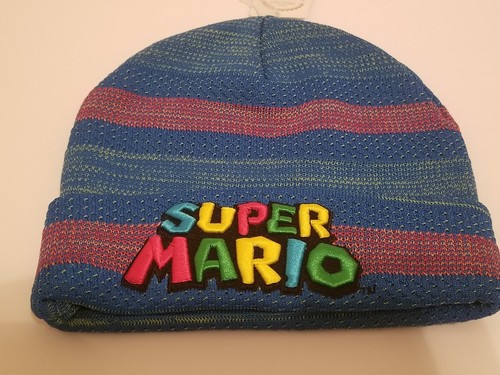 Super mario knit cap beanie - super,