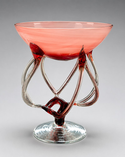 Coupe verre art style murano - art,