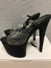 Mules Soisbelle Noires Glitter