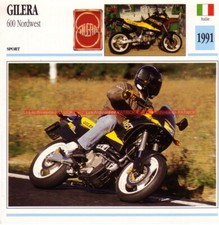 GILERA 600 Nordwest 1991 : Fiche Moto #001477