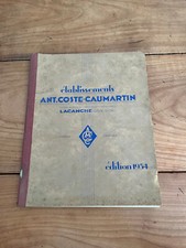 catalogue brochure ancien N102