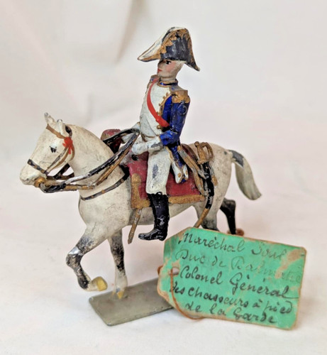 Chef militaire cheval - chef, à