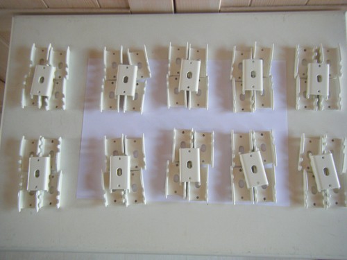 Lot clips blanc - lot,
