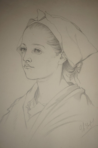 Grand dessin crayon xix - dessin,