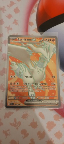 Carte pokémon reshiram - pokémon,