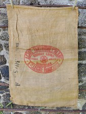 ANCIEN SAC EN TOILE DE JUTE