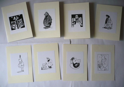 Tintin par tardi - 8, cartes