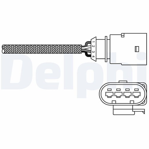 Delphi sonde lambda - delphi, avant