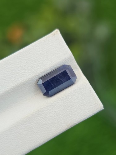 Blue sapphire emerald cut - sapphire,