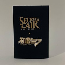Hatsune Miku MTG Secret Lair Foil anglais neuf