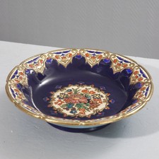 Coupe sur pied émaux de
