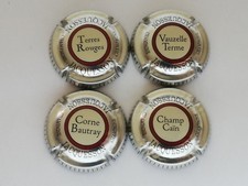 4 Capsule de Champagne Jacquesson n°27, 28, 29 Et 30 Cote 105€  Rare!! 