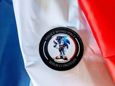 Écusson velcro, Police