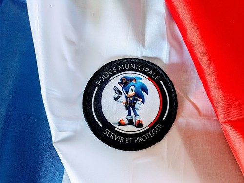 écusson scratch police - scratch,,