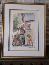 Aquarelle de P. Maucourant 