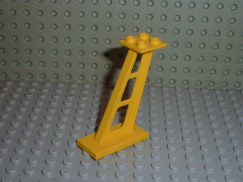 Yellow lego support - yellow,