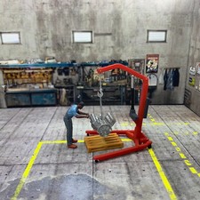 Diorama De Garage 1/43 Avec